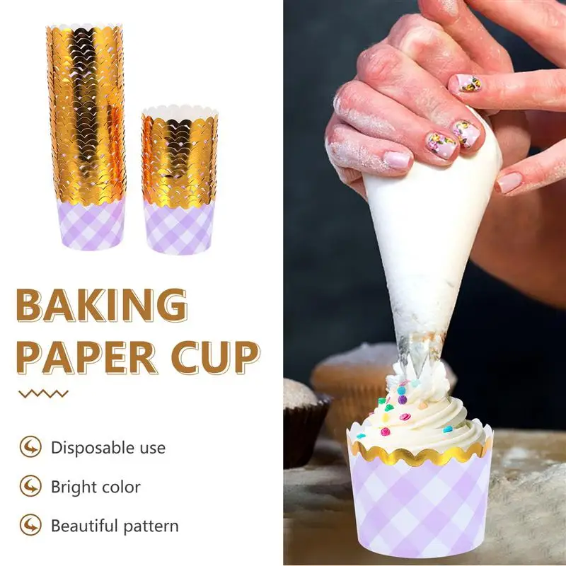 100pcs Cake Cup Muffin Cups Cupcake Baking Cups Paper Cake Holders For Home Baking Bakeware
100pcs Cake Cup Muffin Cups Cupcake Baking Cups Paper Cake Holders For Home Baking Bakeware