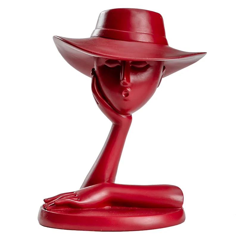 Nordic Hat Lady Figurine Abstract Thinker Statues and Sculptures Modern Home Living Room Decoration Desk Accessories Ornaments
Nordic Hat Lady Figurine Abstract Thinker Statues and Sculptures Modern Home Living Room Decoration Desk Accessories Ornaments