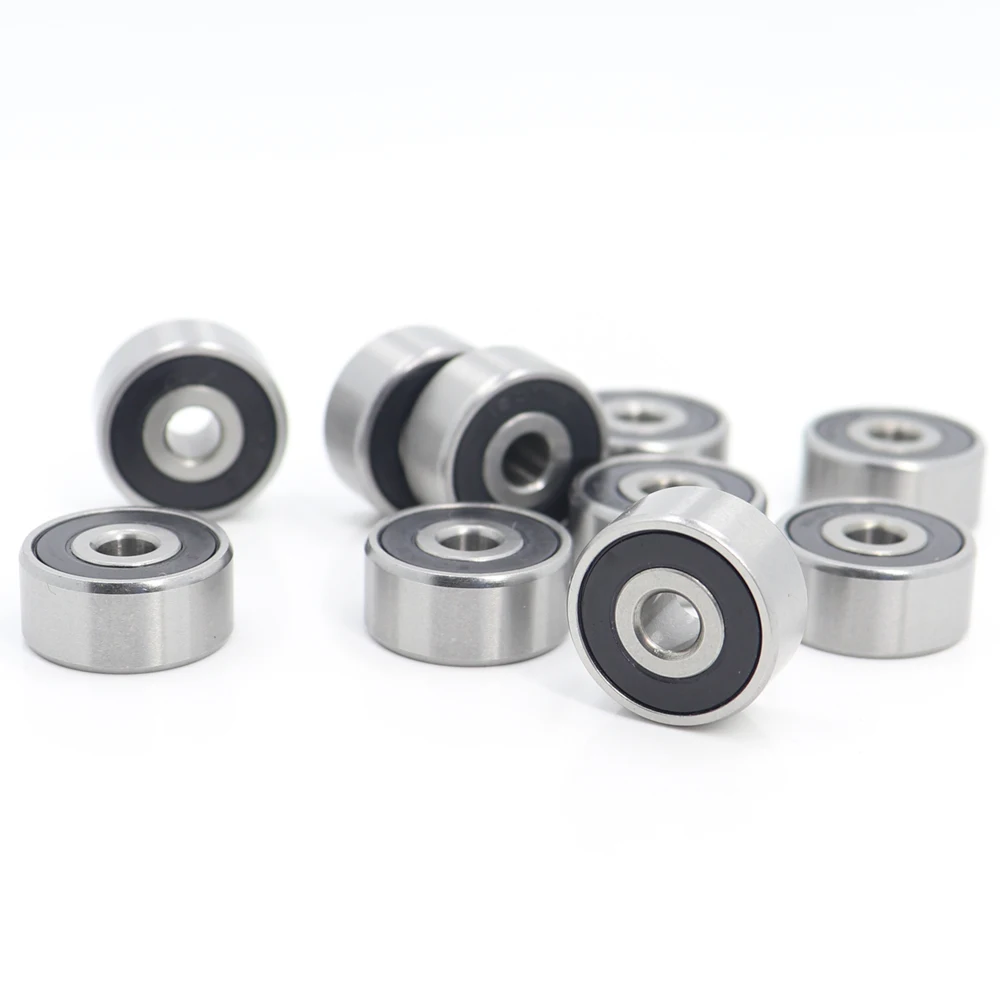 1601RS Bearing 4.762*17.462*7.938mm ABEC-1 (10PCS) Inch 1601 RS RZ 2RS Ball Bearings 1601-2RS Bearing
1601RS Bearing 4.762*17.462*7.938mm ABEC-1 (10PCS) Inch 1601 RS RZ 2RS Ball Bearings 1601-2RS Bearing