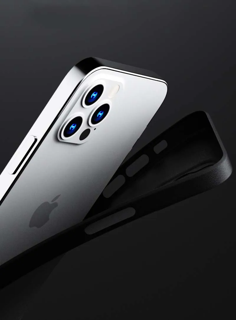 Frosted translucent Cover For Apple iPhone 12 Pro MaxCase Shockproof Soft Frame Back Cover For Apple Iphone 12 Mini
Frosted translucent Cover For Apple iPhone 12 Pro MaxCase Shockproof Soft Frame Back Cover For Apple Iphone 12 Mini