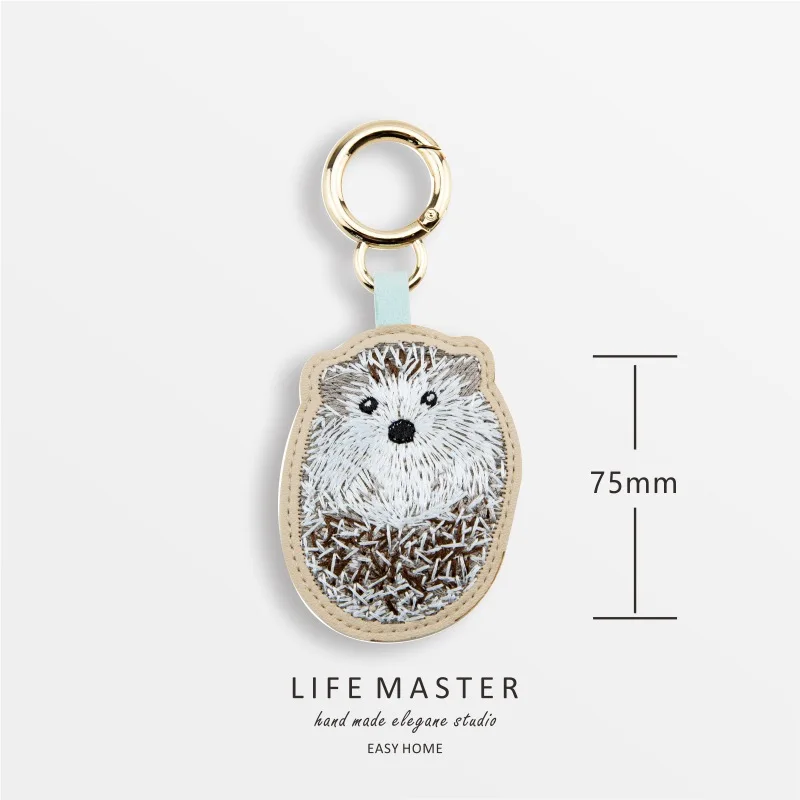 Lovely Embroidered Car Accessories Key Chains Girls Backpack Pendant Decoration Keyring Cute Men's Women's Gift Keychain 
Lovely Embroidered Car Accessories Key Chains Girls Backpack Pendant Decoration Keyring Cute Men's Women's Gift Keychain