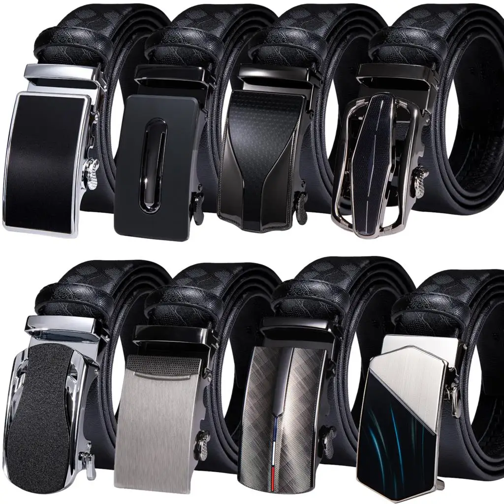 Lot Styles Automatic Buckles Mens Belts Black Leather Men Belt Ratchet Waistband Straps for Dress Jeans Business Cowboy Western
Lot Styles Automatic Buckles Mens Belts Black Leather Men Belt Ratchet Waistband Straps for Dress Jeans Business Cowboy Western