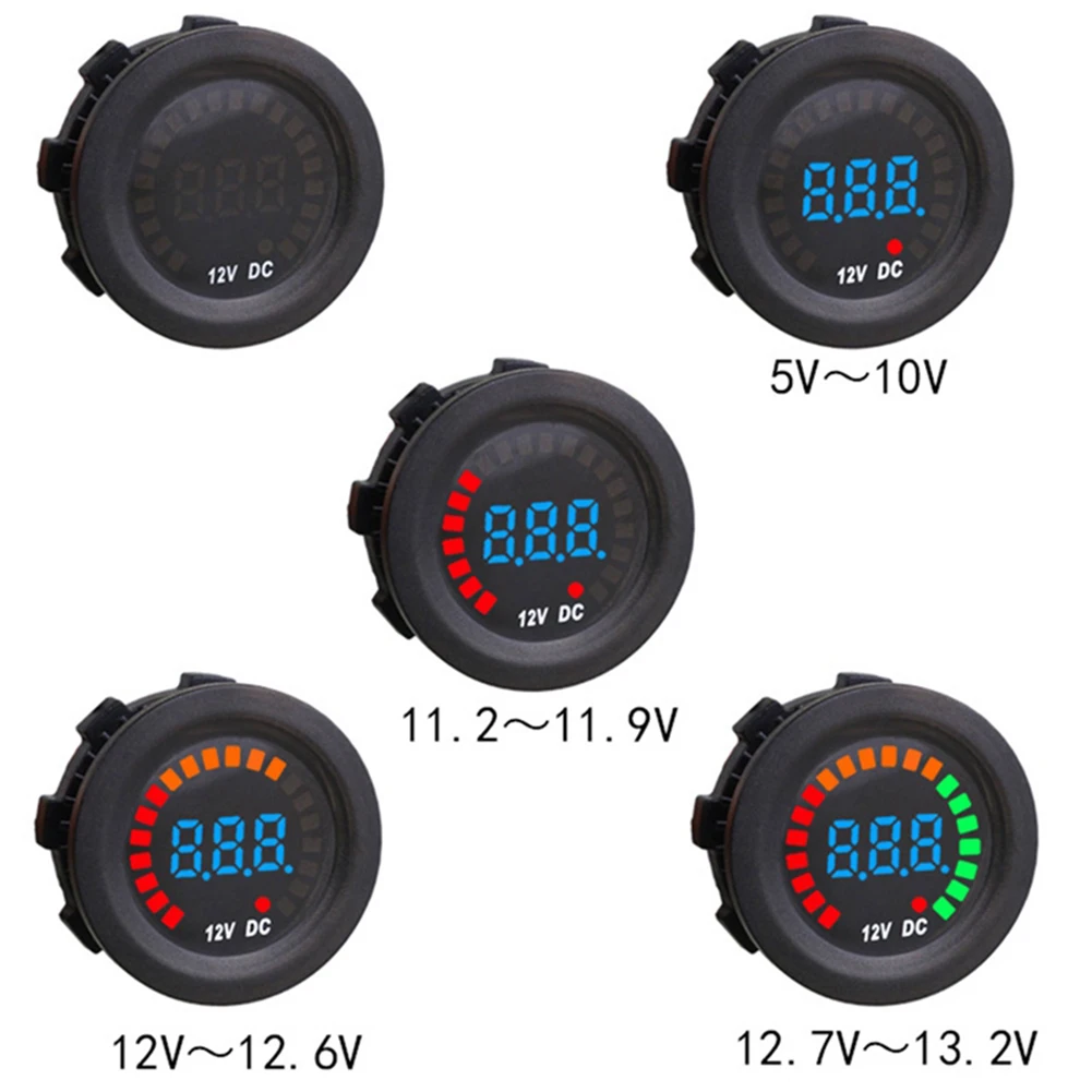 Universally 1pc LED Digital Voltmeter DC 12V Universal Car Motorcycle Boat LED Digital Voltmeter Panel Volt Meter Waterproof
Universally 1pc LED Digital Voltmeter DC 12V Universal Car Motorcycle Boat LED Digital Voltmeter Panel Volt Meter Waterproof