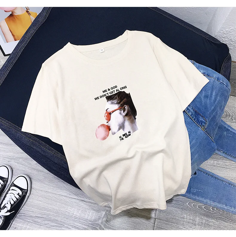 Fashion Print Women tshirt Cotton Casual Funny t shirt Gift For Lady Yong Girl Top Tee
Fashion Print Women tshirt Cotton Casual Funny t shirt Gift For Lady Yong Girl Top Tee