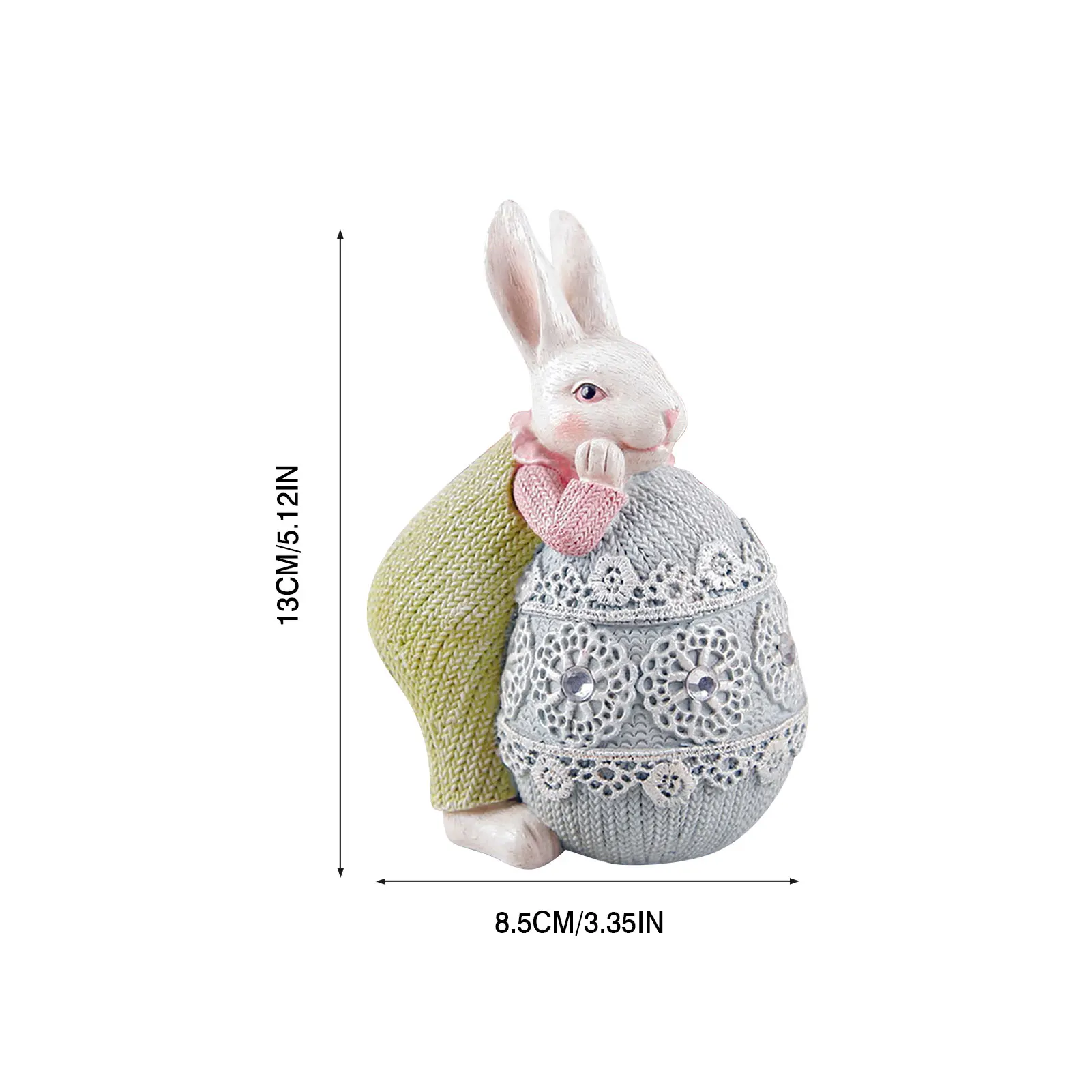 Easter Bunny Egg Cute Resin Craft Living Room Decoration Gifts Children's Room Girls Resin Bunny Decoration 
Easter Bunny Egg Cute Resin Craft Living Room Decoration Gifts Children's Room Girls Resin Bunny Decoration