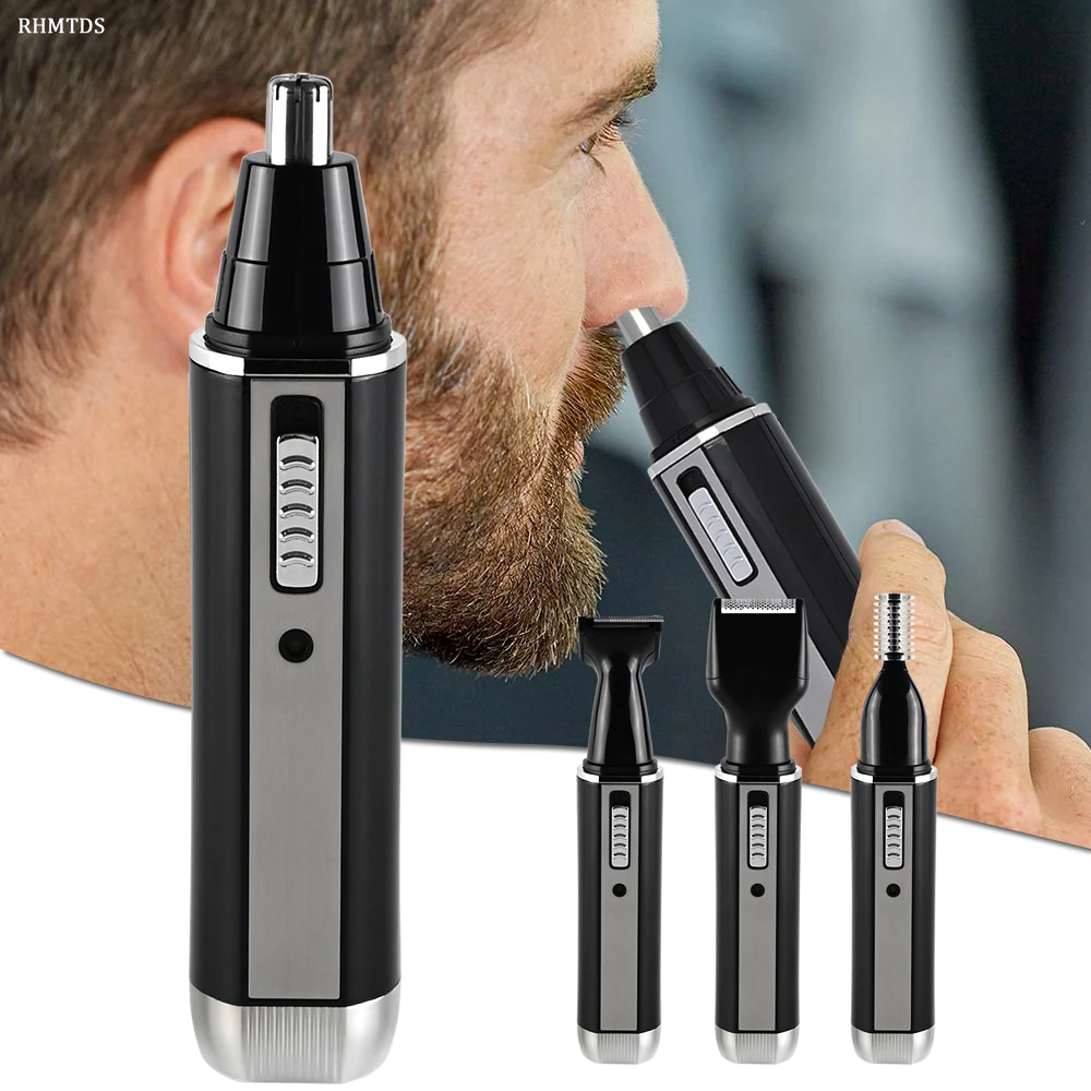 4 in 1 Nose Hair Trimmer Razor Rechargeable Electric Trimmer For Men Professional Nose Hair Eyebrow Hair Clipper Beard Trimmer
4 in 1 Nose Hair Trimmer Razor Rechargeable Electric Trimmer For Men Professional Nose Hair Eyebrow Hair Clipper Beard Trimmer