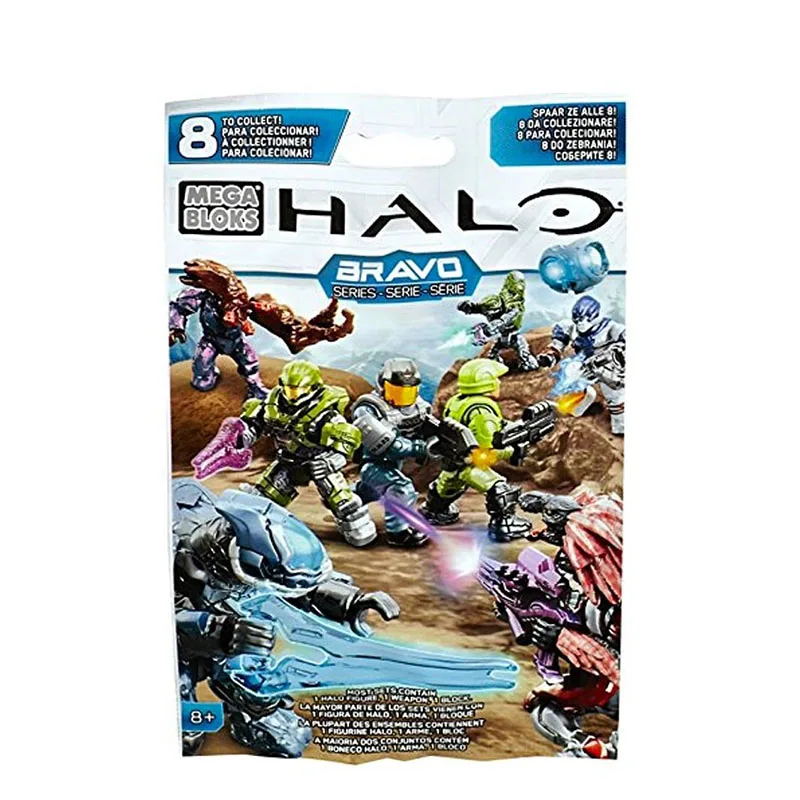 Mega Bloks Halo Micro Bravo Series Blind Pack with Armor and Weapon Collectible Birthday Gifts for Children and Adults
Mega Bloks Halo Micro Bravo Series Blind Pack with Armor and Weapon Collectible Birthday Gifts for Children and Adults