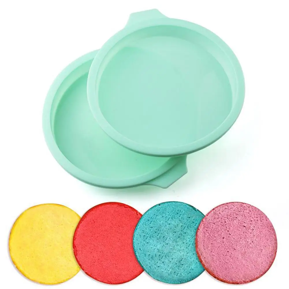 Round Silicone Plate Non-stick Rainbow Cake Mold Baking Pan Set Silicone Pizza Mold For Rainbow Cake Fondant Decoration Tools
Round Silicone Plate Non-stick Rainbow Cake Mold Baking Pan Set Silicone Pizza Mold For Rainbow Cake Fondant Decoration Tools