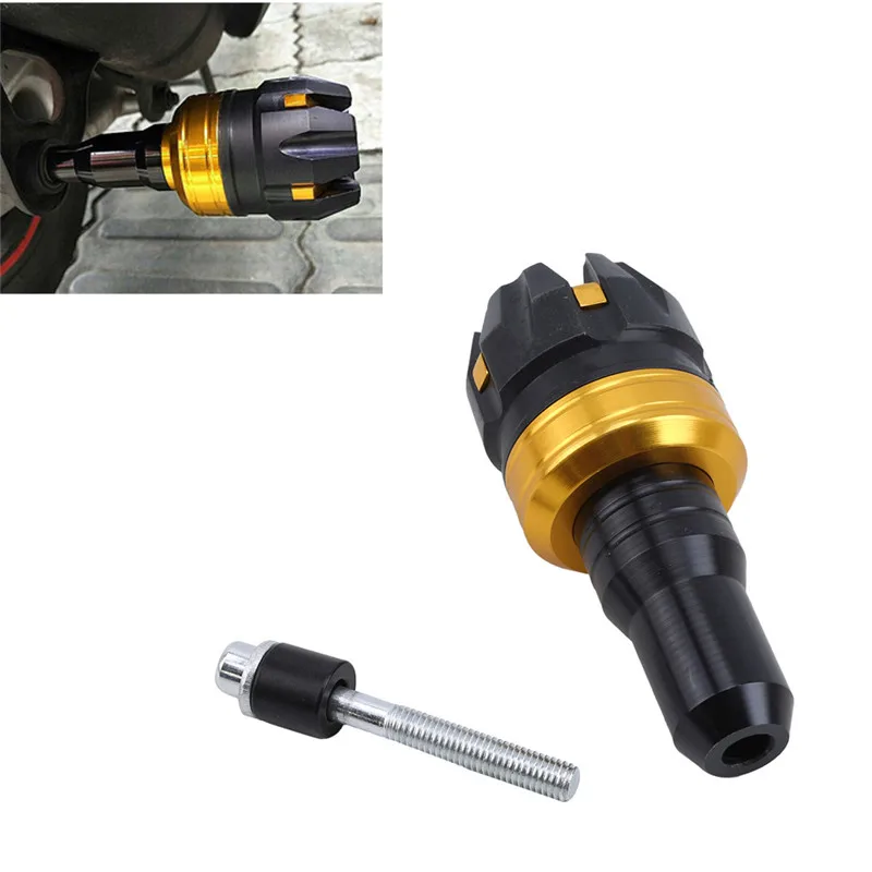 Falling Protectors Aluminum CNC Motorcycle Front Fork Frame Sliders Anti Crash Caps Engine Protection Moto Crash Pad
Falling Protectors Aluminum CNC Motorcycle Front Fork Frame Sliders Anti Crash Caps Engine Protection Moto Crash Pad