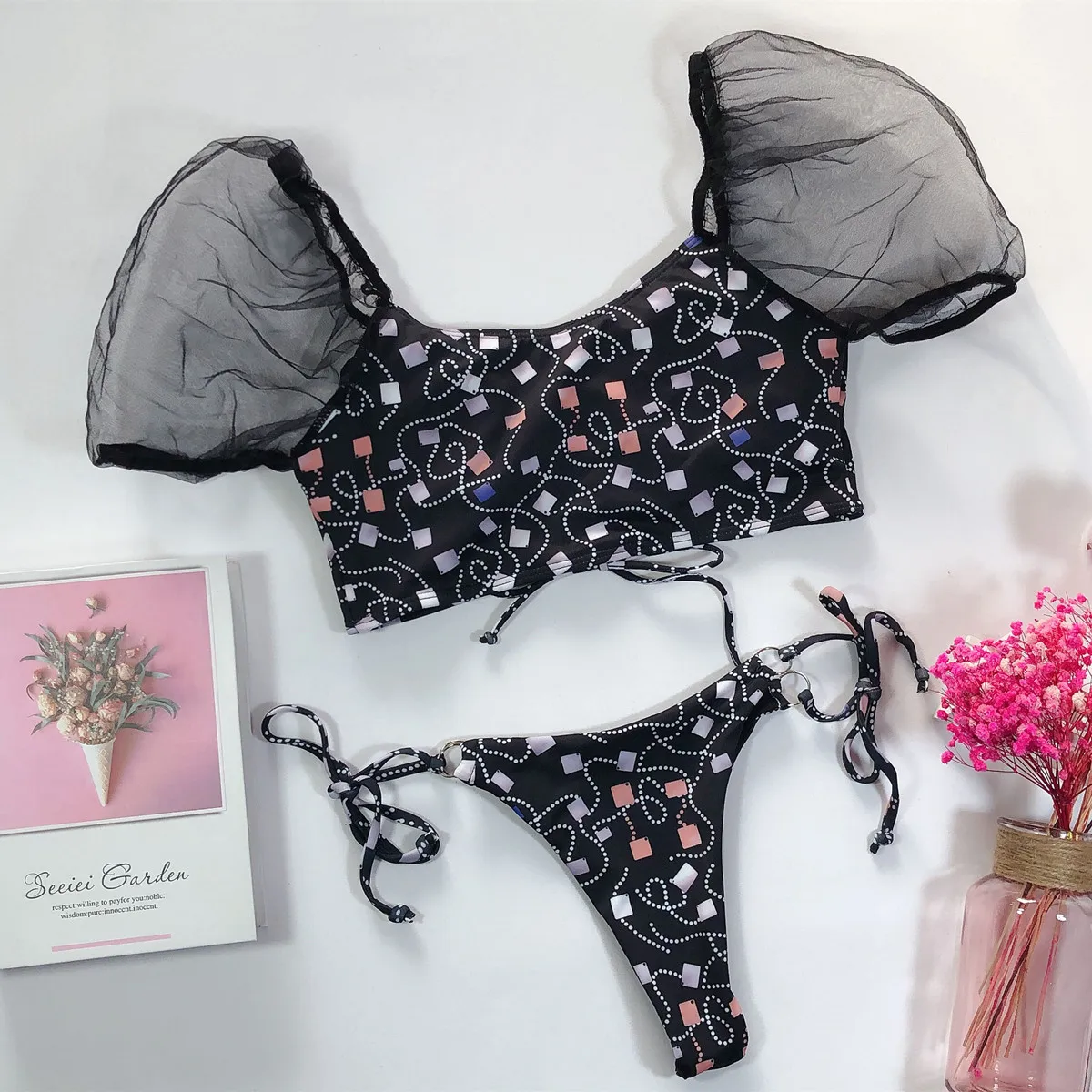 High Waist Bikini Swimwear Plus Size Women Swimsuit High Waisted Bathing Suits Print Wire Free Girls Plus Size Sexy Bikini
High Waist Bikini Swimwear Plus Size Women Swimsuit High Waisted Bathing Suits Print Wire Free Girls Plus Size Sexy Bikini