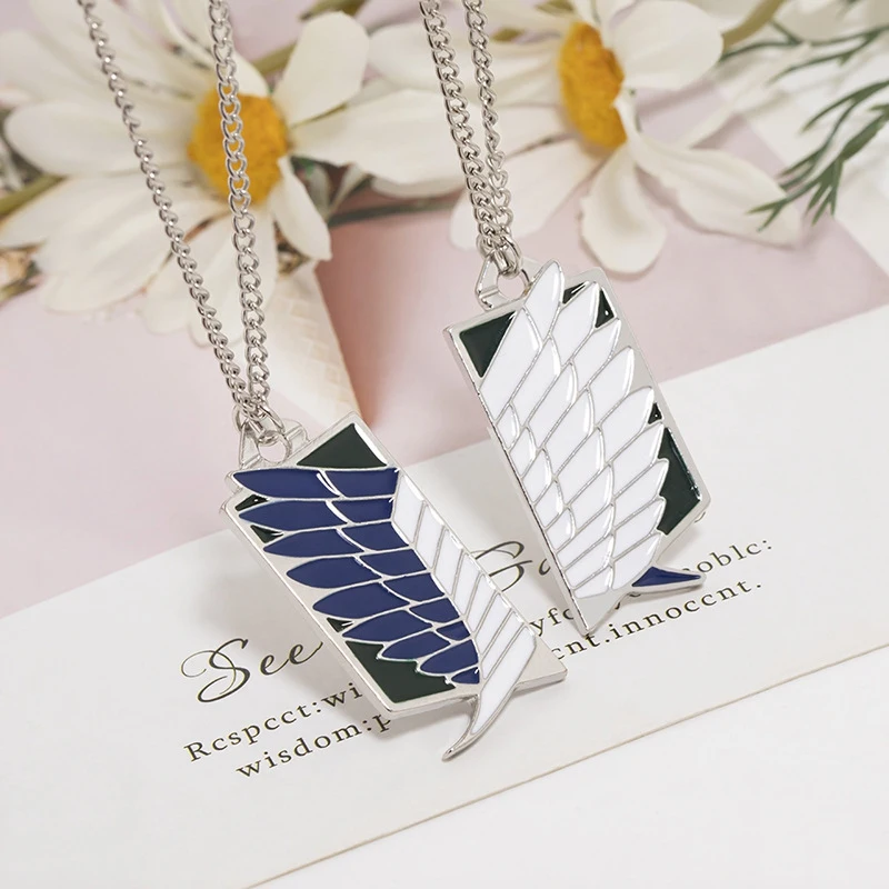 Giant Animation In The Attack Around Necklace FREE Wing Metal Pendant Necklace Pendant Size: 4.3 * 2cm Lovers Gift
Giant Animation In The Attack Around Necklace FREE Wing Metal Pendant Necklace Pendant Size: 4.3 * 2cm Lovers Gift