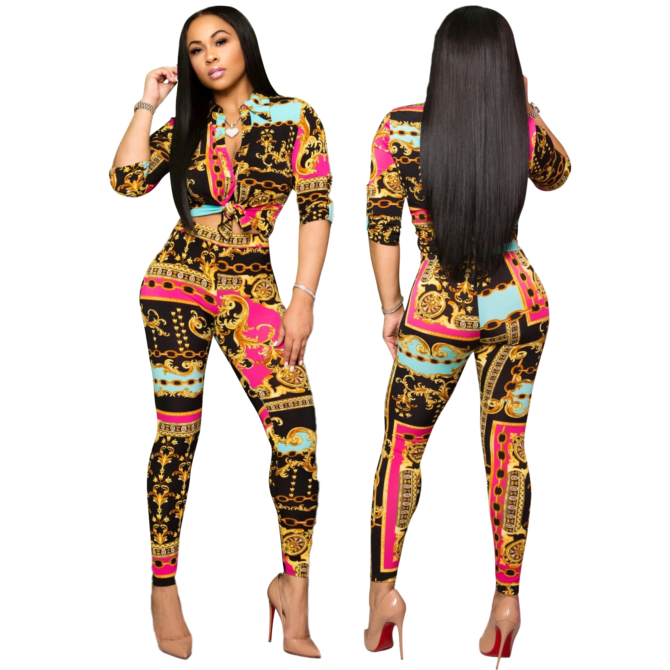 Aesthetic printed leggings women's mid-waist tight-fitting leggings + printed shirts 2020 fashion sexy street suit hot sale
Aesthetic printed leggings women's mid-waist tight-fitting leggings + printed shirts 2020 fashion sexy street suit hot sale