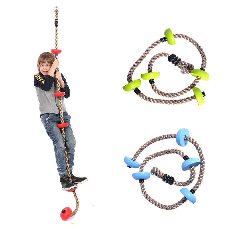 Children Garden Climbing Ropes Swing Disc Climbing Plastic Rope Kids Playground Equipment Outdoor Indoor Swing Fun Toys
Children Garden Climbing Ropes Swing Disc Climbing Plastic Rope Kids Playground Equipment Outdoor Indoor Swing Fun Toys