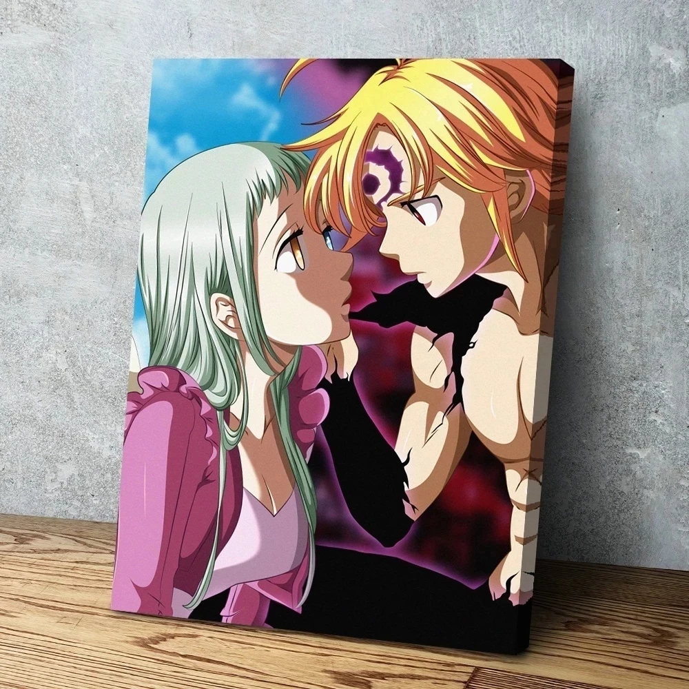 Modular Painting Canvas Prints Seven Deadly Sins Pictures Home Decor Japanese Animation Poster Wall Art No Frame For Living Room
Modular Painting Canvas Prints Seven Deadly Sins Pictures Home Decor Japanese Animation Poster Wall Art No Frame For Living Room