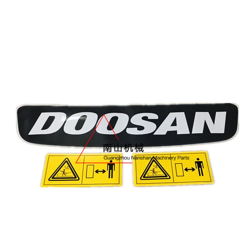 free shipping for Daewoo Doosan DX55 60 75 88-9C rear counterweight sticker logo color bar Danger Sticker excavator accessories
free shipping for Daewoo Doosan DX55 60 75 88-9C rear counterweight sticker logo color bar Danger Sticker excavator accessories