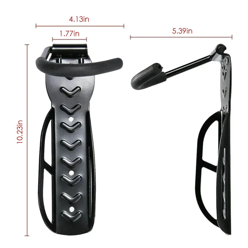 4PCS Bicycle Wall Mount Rack Steel Bicycle Fixed Hanging Hook 30kg Capacity For MTB Road Bike Support Parking Bracket Holder
4PCS Bicycle Wall Mount Rack Steel Bicycle Fixed Hanging Hook 30kg Capacity For MTB Road Bike Support Parking Bracket Holder