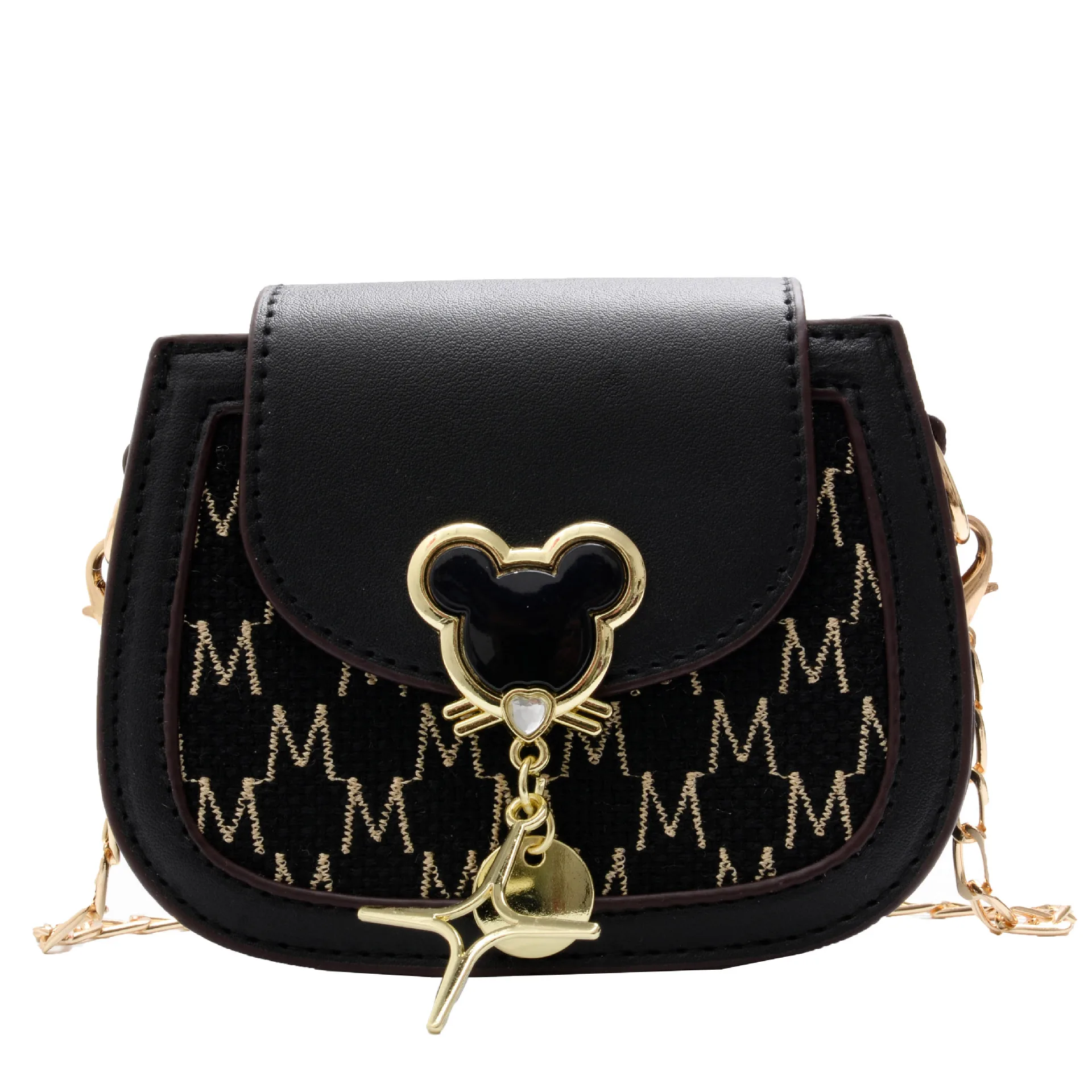Disney's new Mickey Mouse pendant girl mini shoulder messenger lipstick coin bag accessory bag
Disney's new Mickey Mouse pendant girl mini shoulder messenger lipstick coin bag accessory bag