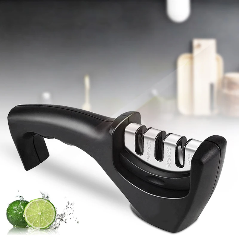 3 Segment Quick Knife Sharpener Household Sharpener Kitchen Tool Diamond Tungsten Steel Sharpener Dropshipping Kitchen
3 Segment Quick Knife Sharpener Household Sharpener Kitchen Tool Diamond Tungsten Steel Sharpener Dropshipping Kitchen