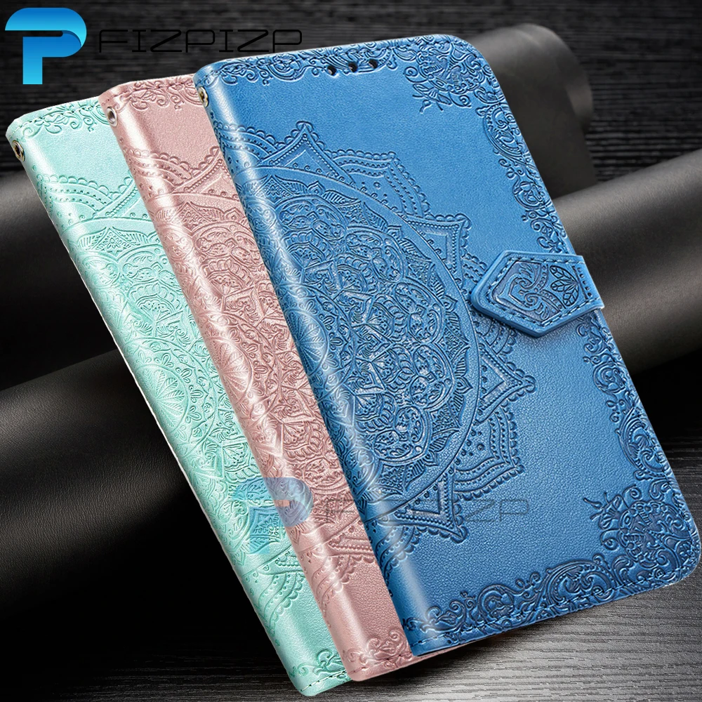 Чехол книжка из искусственной кожи с подставкой для Samsung Galaxy A10 A20 A30 A40 A50 A70 A51 A71 A6 A8