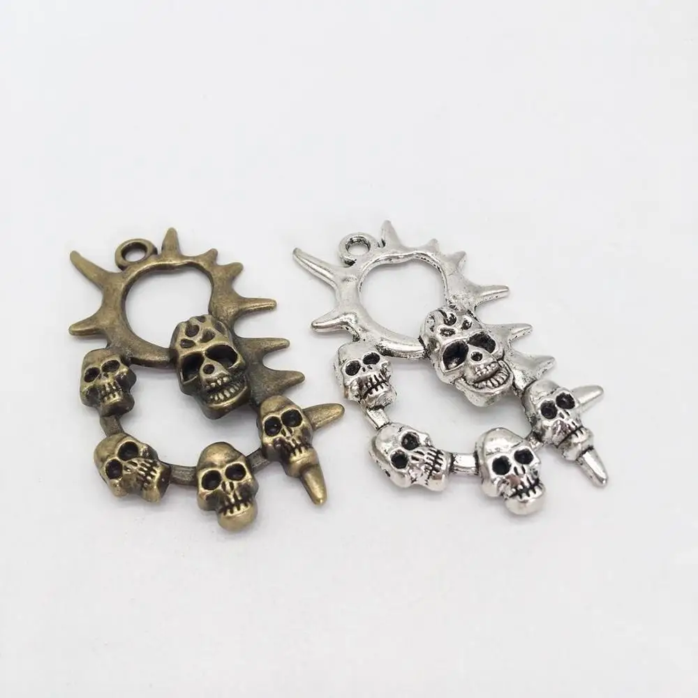 2 pcs Vintage Skeleton Charms Hand Pendant Antique bronze Fit Bracelets Necklace DIY Metal Jewelry Making
2 pcs Vintage Skeleton Charms Hand Pendant Antique bronze Fit Bracelets Necklace DIY Metal Jewelry Making