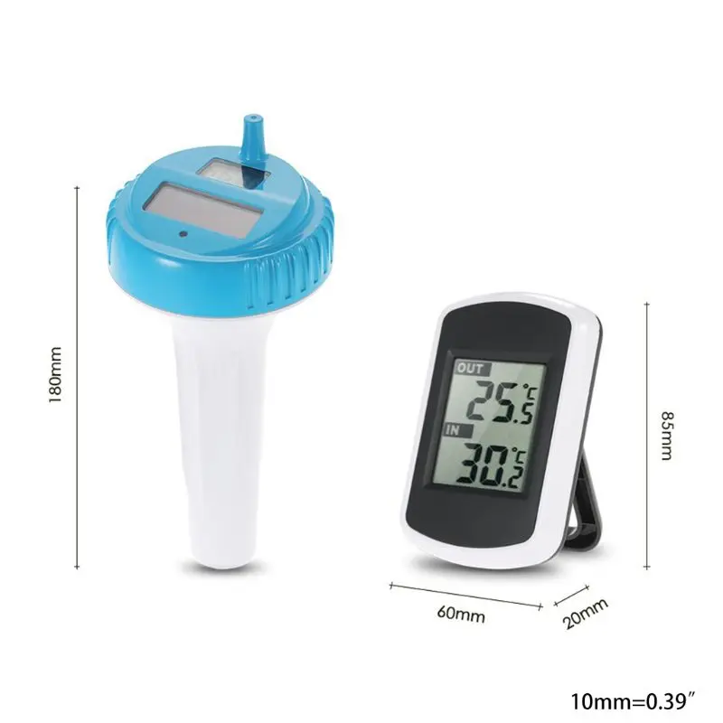 29EA Solar Floatable Swimming Pool Thermometer for Wireless SPA Float Digital Measure
29EA Solar Floatable Swimming Pool Thermometer for Wireless SPA Float Digital Measure