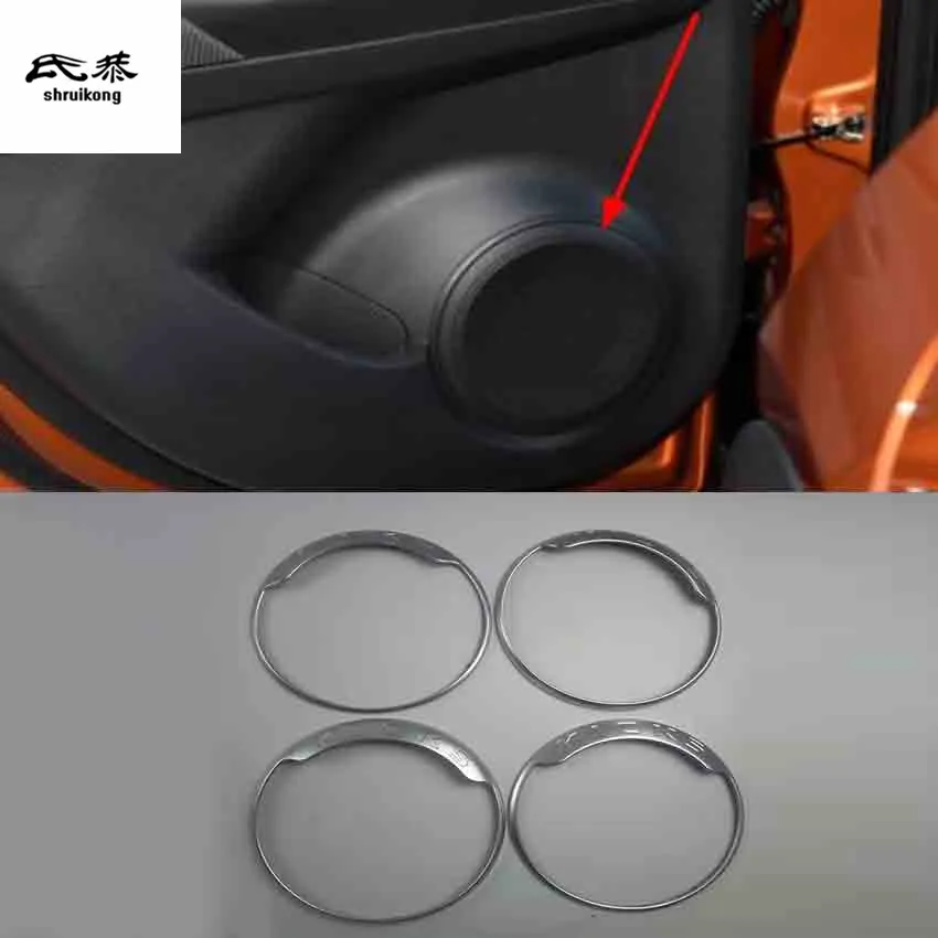 4pcs/lot ABS car accessories car stickers car door speaker horn decoration cover circle for 2017-2019 Nissan KICKS P15
4pcs/lot ABS car accessories car stickers car door speaker horn decoration cover circle for 2017-2019 Nissan KICKS P15