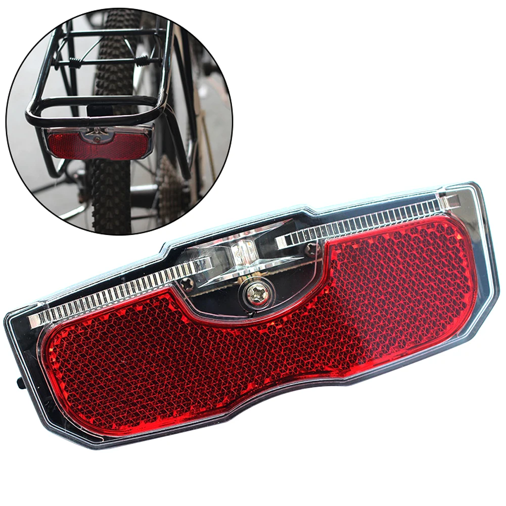 Bike Cycling Bicycle Rear Reflector Tail Light For Luggage Rack NO Battery Aluminum Alloy Reflective Taillight Outdoor Riding
Bike Cycling Bicycle Rear Reflector Tail Light For Luggage Rack NO Battery Aluminum Alloy Reflective Taillight Outdoor Riding