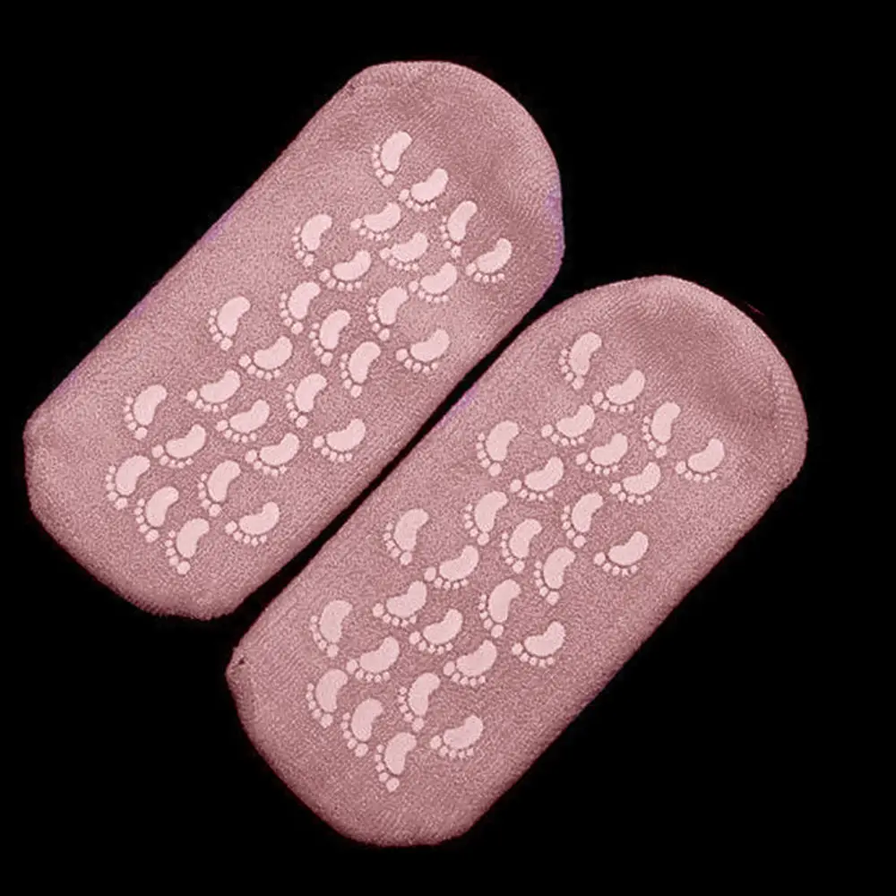 1 Pair Reusable Cotton Gel Socks Goves Moisturizing Whitening Exfoliating Smooth Hand Foot Care Silicone Socks Feet Care Tool
1 Pair Reusable Cotton Gel Socks Goves Moisturizing Whitening Exfoliating Smooth Hand Foot Care Silicone Socks Feet Care Tool