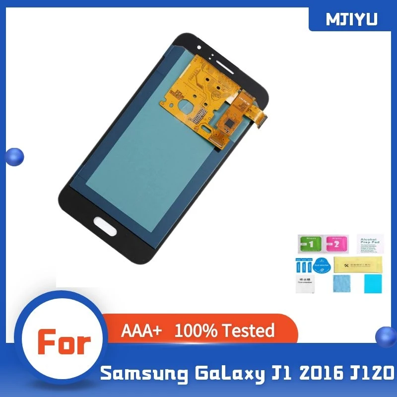 

For SAMSUNG Galaxy 4.5” Super AMOLED J1 2016 J120 J120F J120M J120H J120F/DS LCD Display Touch Screen Digitizer Assembly Pack