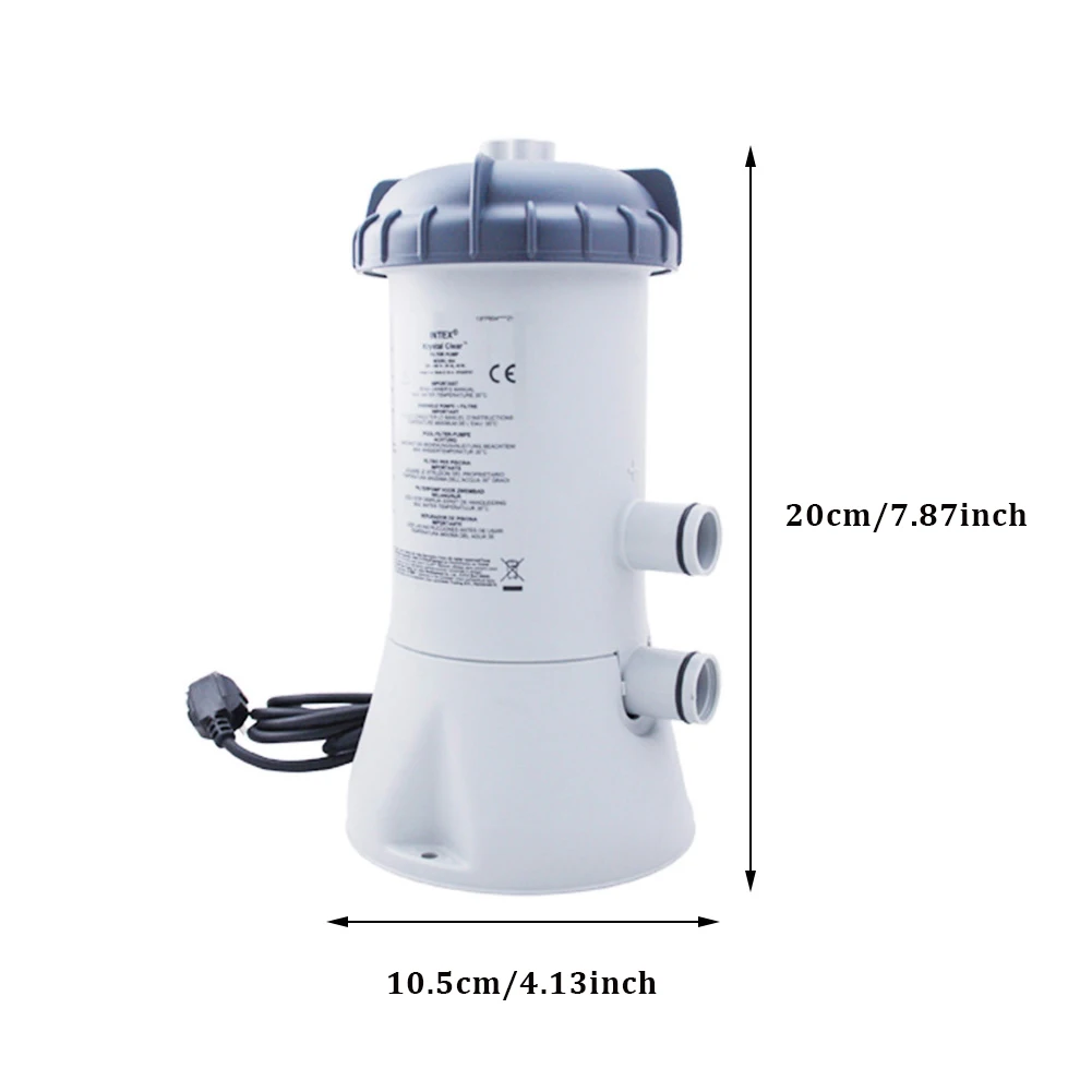 Electric Swimming Pool Filter Pump Filter Kit Summer Outdoor Pool Pump Paddling Pool Water Cleaning Tool
Electric Swimming Pool Filter Pump Filter Kit Summer Outdoor Pool Pump Paddling Pool Water Cleaning Tool
