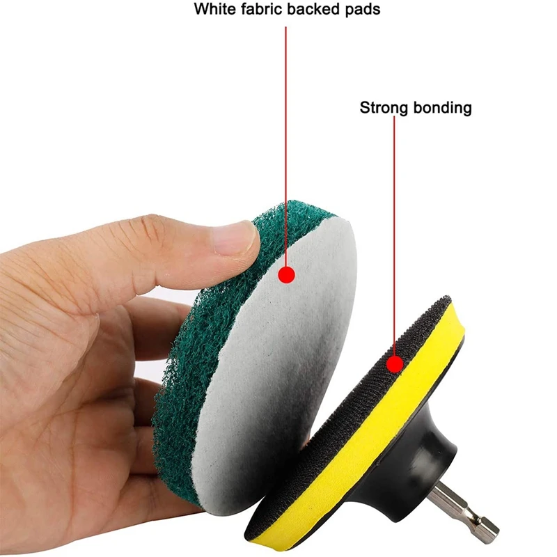 24Pcs Power Drill Brush Cleaning Attachments Set,Drill Brush with Rotate Extend Long Attachment,Scrub Sponge Kit
24Pcs Power Drill Brush Cleaning Attachments Set,Drill Brush with Rotate Extend Long Attachment,Scrub Sponge Kit
