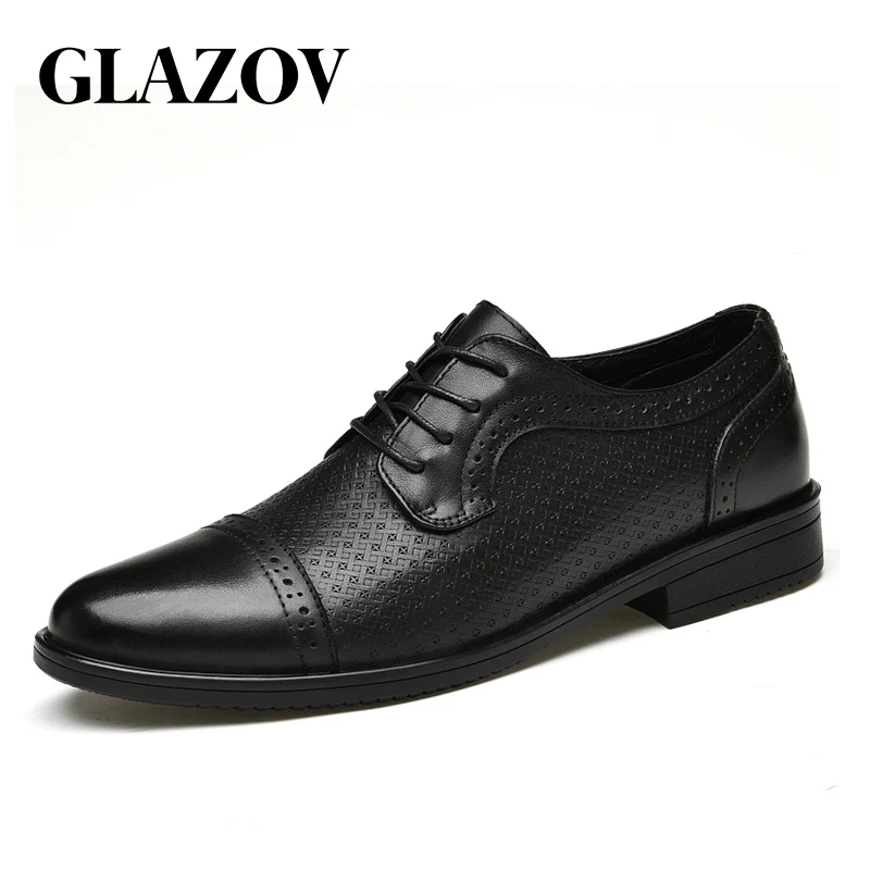 Fashion Genuine Leather Oxford Shoes for Men Breathable Formal Shoes Designer Business Classic Men Dress Shoes Chaussure Homme
Fashion Genuine Leather Oxford Shoes for Men Breathable Formal Shoes Designer Business Classic Men Dress Shoes Chaussure Homme