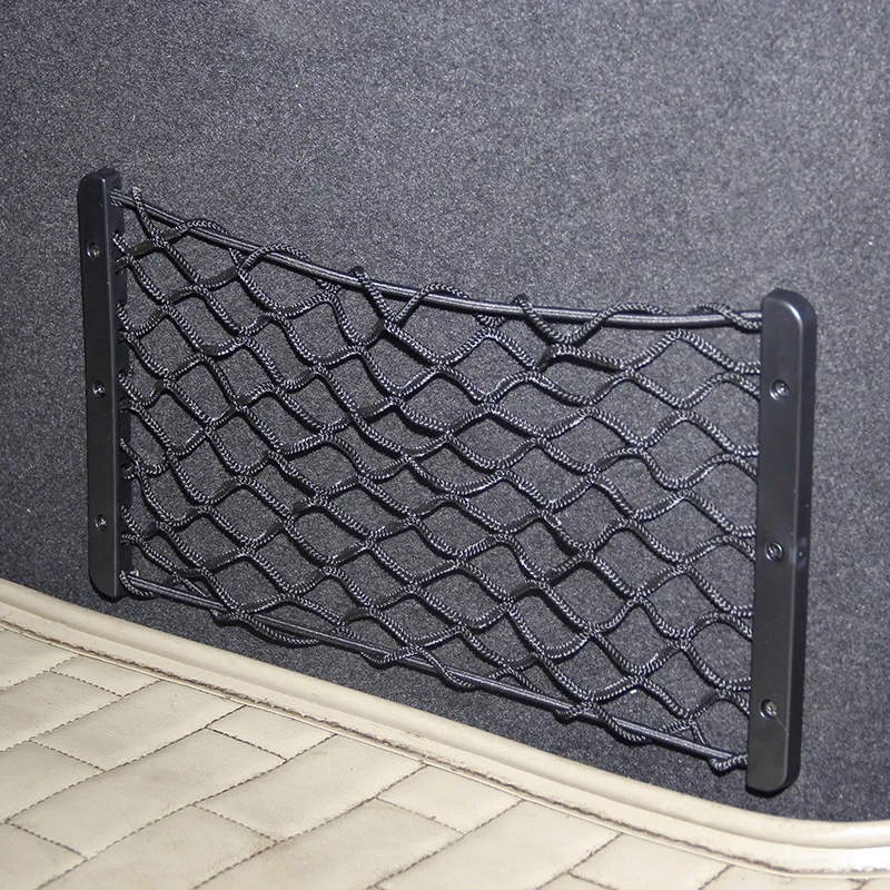 Car Trunk Organizer Rear Trunk Back Seat Cargo Mesh Net Bag Flexible Nylon Car Storage Wall Sticker Pouch Bag Universal
Car Trunk Organizer Rear Trunk Back Seat Cargo Mesh Net Bag Flexible Nylon Car Storage Wall Sticker Pouch Bag Universal