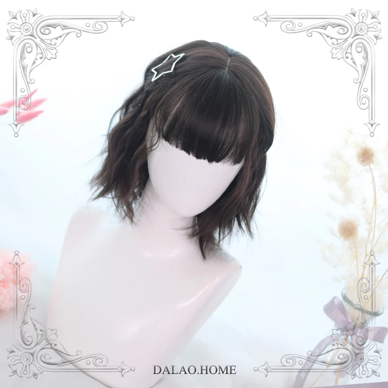 High Quality Soft Girl Lolita Sense Of Layered Design Wig Short Hair Costume Party
High Quality Soft Girl Lolita Sense Of Layered Design Wig Short Hair Costume Party