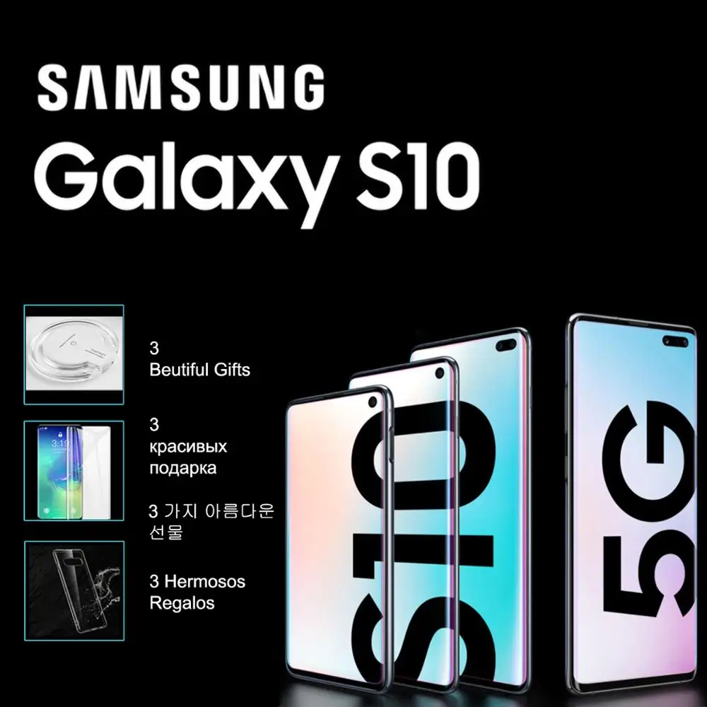 Unlocked Used Samsung Galaxy S10 | S10+ 6.1|6.4" Super OLED Qualcomm 855 SoC 8G RAM 128G UnderScreen FingerPrint 4G Smartphone
Unlocked Used Samsung Galaxy S10 | S10+ 6.1|6.4" Super OLED Qualcomm 855 SoC 8G RAM 128G UnderScreen FingerPrint 4G Smartphone