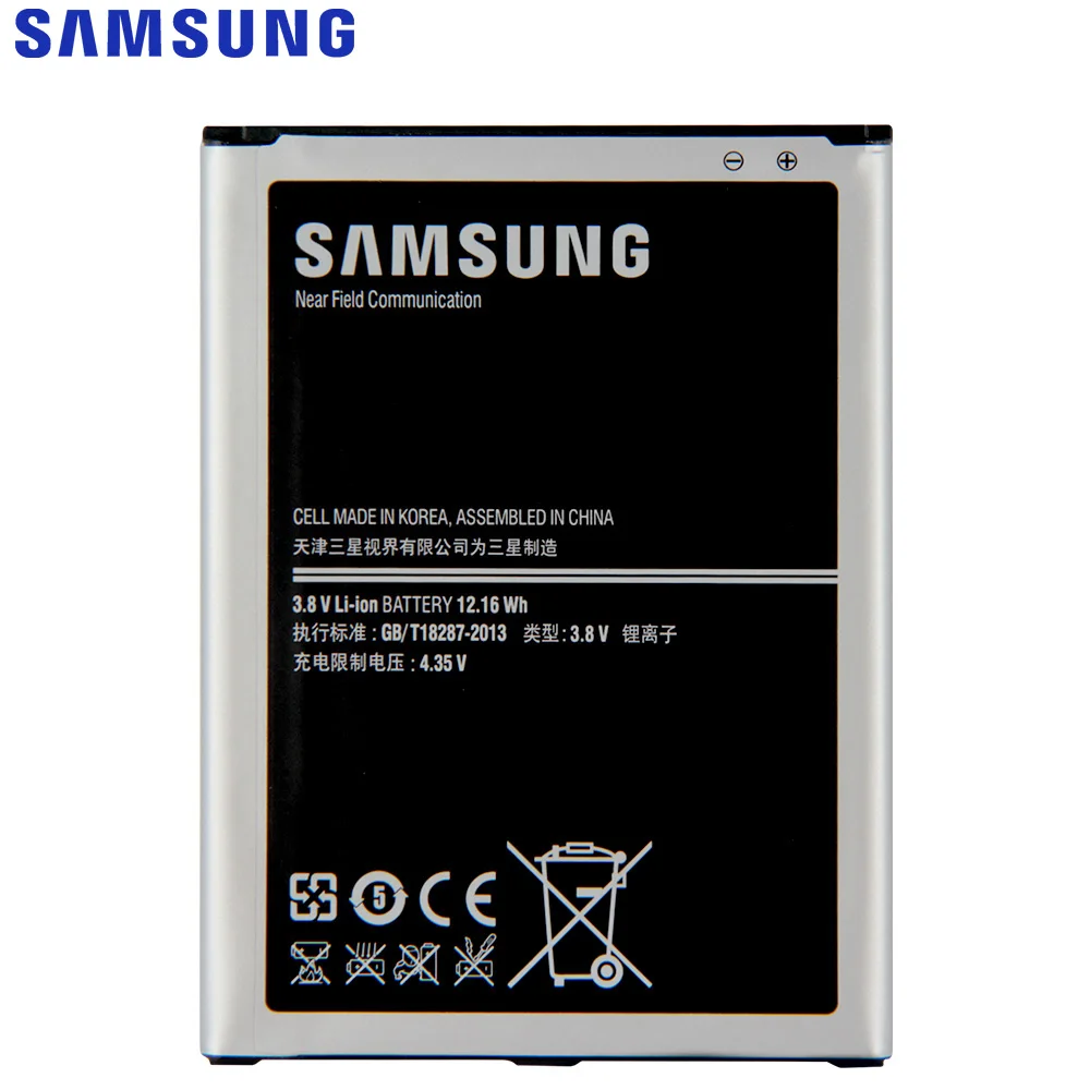Оригинальный сменный аккумулятор SAMSUNG B700BC для Samsung Galaxy Mega 6 3 8 Гб I9200 B700BE подлинный