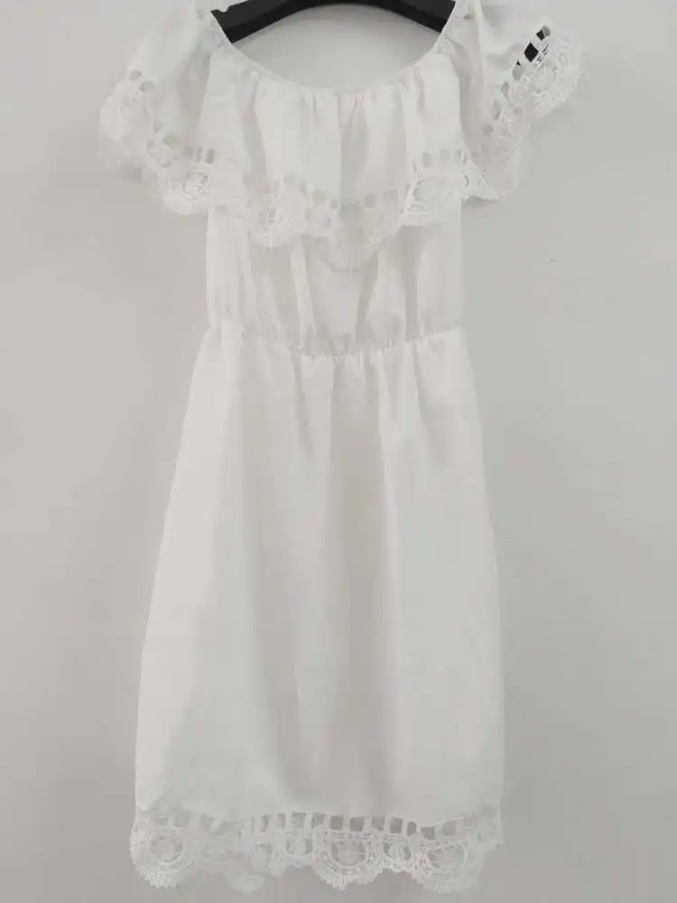 Summer Dress Women 2020 Elegant Sweet Lace White Dress Stylish Sexy Slash Neck Mini Dress Casual Beach Sundress Female Vestidos
Summer Dress Women 2020 Elegant Sweet Lace White Dress Stylish Sexy Slash Neck Mini Dress Casual Beach Sundress Female Vestidos