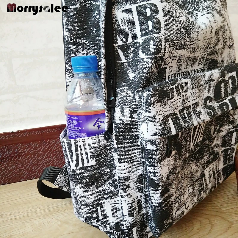 Рюкзак мужской вместительный с компьютерным принтом | Багаж и сумки