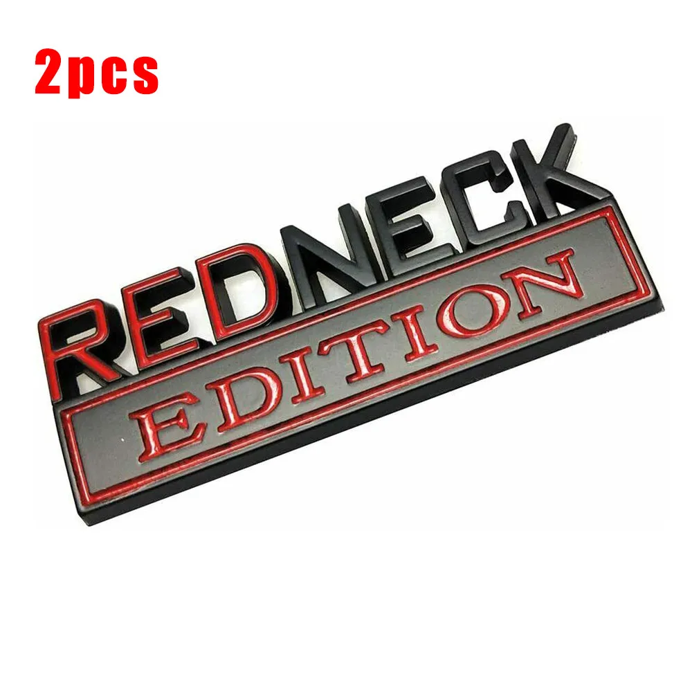Truck Car Emblems Sticker Zinc Alloy Car Decor For F-150 F250 RED NECK EDITION Trailer 3D
Truck Car Emblems Sticker Zinc Alloy Car Decor For F-150 F250 RED NECK EDITION Trailer 3D