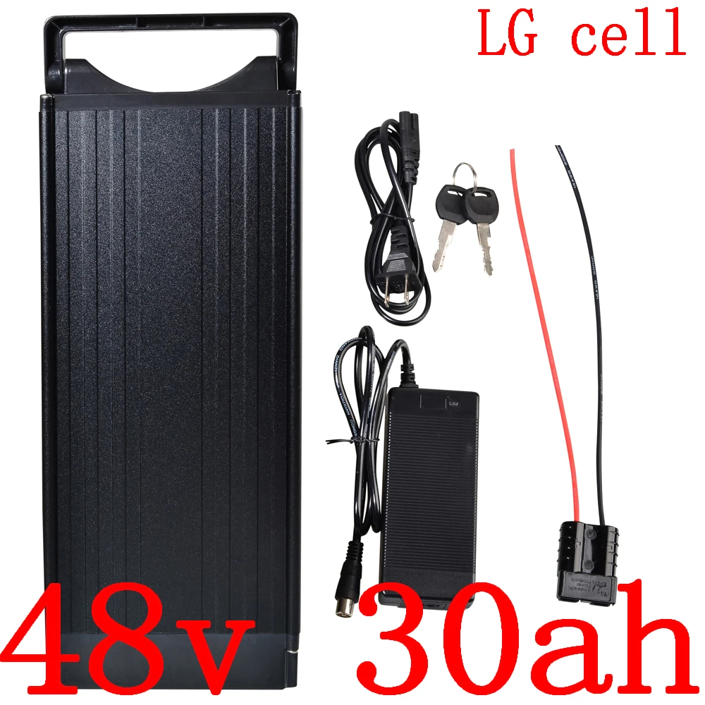 48V 30AH Electric Bicycle Bicycle battery 48V 30AH lithium battery use LG cell for 48V 1000W 1500W 2000W Ebike Li-ion Battery
48V 30AH Electric Bicycle Bicycle battery 48V 30AH lithium battery use LG cell for 48V 1000W 1500W 2000W Ebike Li-ion Battery