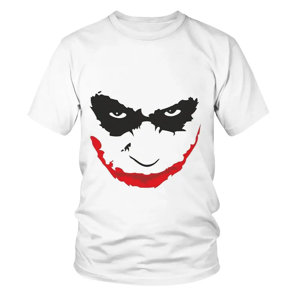2021 new men t shirt the clown 3D Printed T Shirt Men Joker Face Casual O-neck Male tshirt Clown Short Sleeved joke tops 
2021 new men t shirt the clown 3D Printed T Shirt Men Joker Face Casual O-neck Male tshirt Clown Short Sleeved joke tops