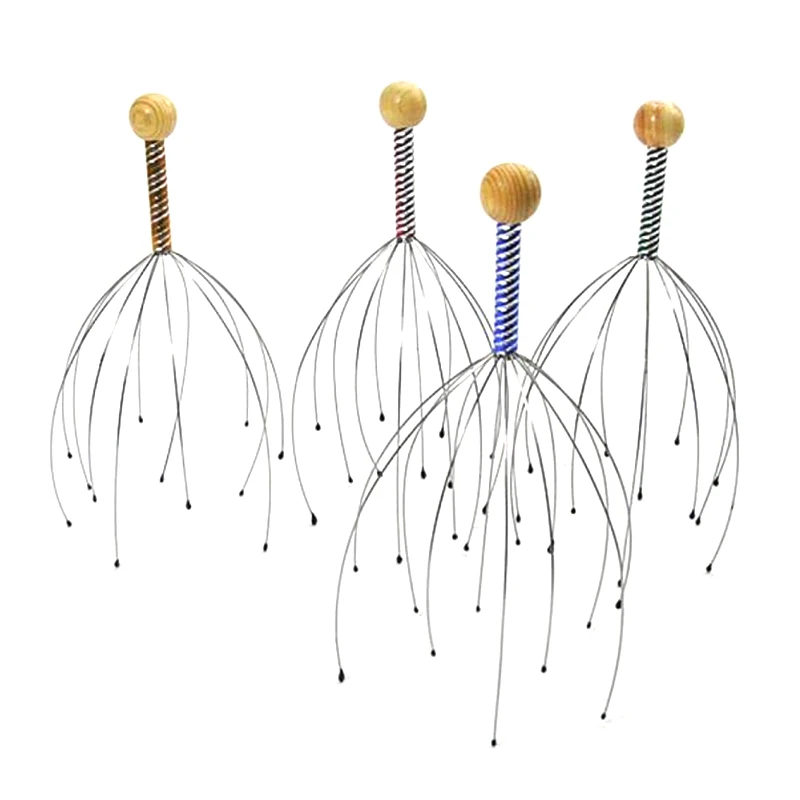 OLOEY 12 Finger Head Relax Massager Hair Held SPA Scalp Neck Stress Relief Massage Release Head Physician Steel Ball Massager
OLOEY 12 Finger Head Relax Massager Hair Held SPA Scalp Neck Stress Relief Massage Release Head Physician Steel Ball Massager