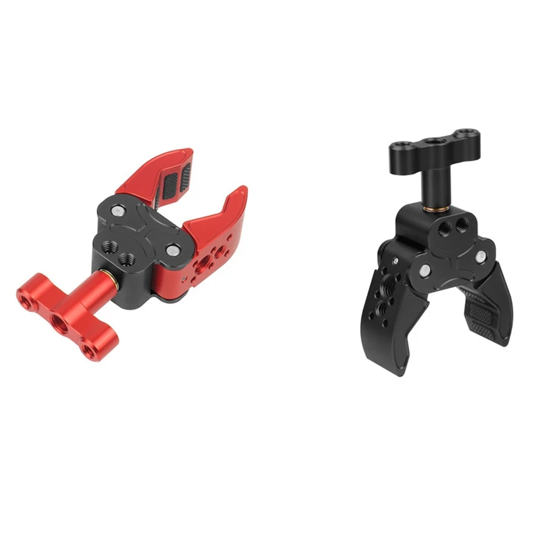 Clamp Articulated Arm Crab Claw With 1/4Inch 3/8Inch Thread For DSLR Camera Extension Clip Photography Accessories
Clamp Articulated Arm Crab Claw With 1/4Inch 3/8Inch Thread For DSLR Camera Extension Clip Photography Accessories