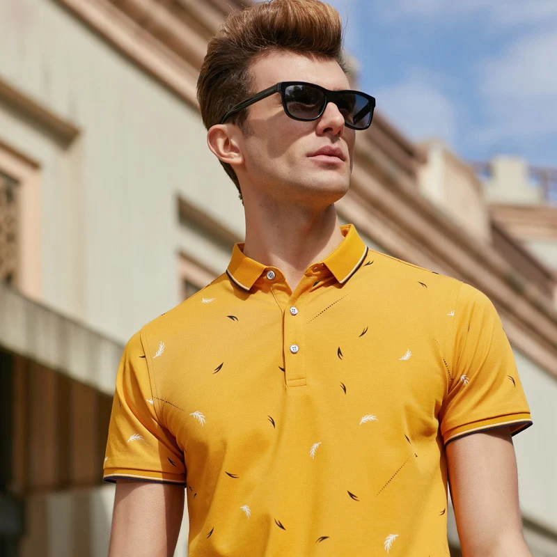 5-Color Men's Short Sleeve POLO Shirt Brand 2020 Summer New Fashion Casual Printing Lapel Polo Shirt Tops Male Clothes
5-Color Men's Short Sleeve POLO Shirt Brand 2020 Summer New Fashion Casual Printing Lapel Polo Shirt Tops Male Clothes