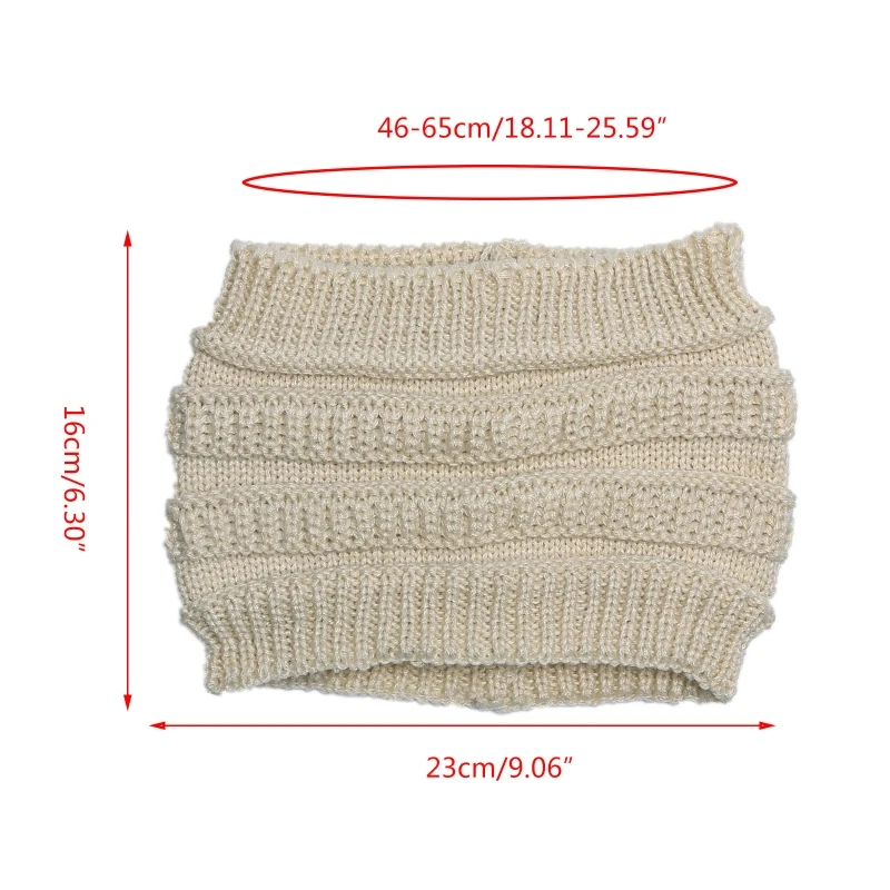 Women Chunky Crochet Knitted Headband High Messy Bun Ponytail Extra Wide Headwrap Solid Color Stretch Beanie Turban Ear Warmer
Women Chunky Crochet Knitted Headband High Messy Bun Ponytail Extra Wide Headwrap Solid Color Stretch Beanie Turban Ear Warmer