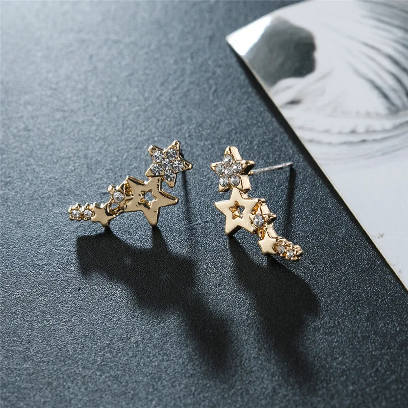 Tiny Star Moon Stud Clip On Earrings for Women Everyday Girls Birthday Designer Jewelry Pendientes Mujer Bts Kpop Accessories
Tiny Star Moon Stud Clip On Earrings for Women Everyday Girls Birthday Designer Jewelry Pendientes Mujer Bts Kpop Accessories