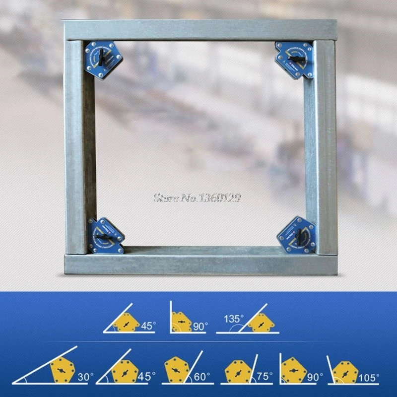 Single Switch Square Magnet On/Off Multi-angle FM2 Welding Magnetic Holder Tool Dropship
Single Switch Square Magnet On/Off Multi-angle FM2 Welding Magnetic Holder Tool Dropship