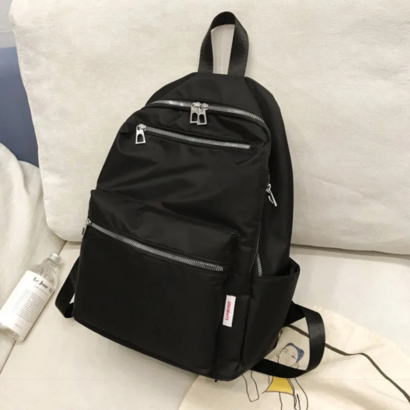 Female Solid School Bag for Teenage Girls 2021 Nylon Travel Backpack Women Ladie Laptop Rucksack Men Bag Pack
Female Solid School Bag for Teenage Girls 2021 Nylon Travel Backpack Women Ladie Laptop Rucksack Men Bag Pack