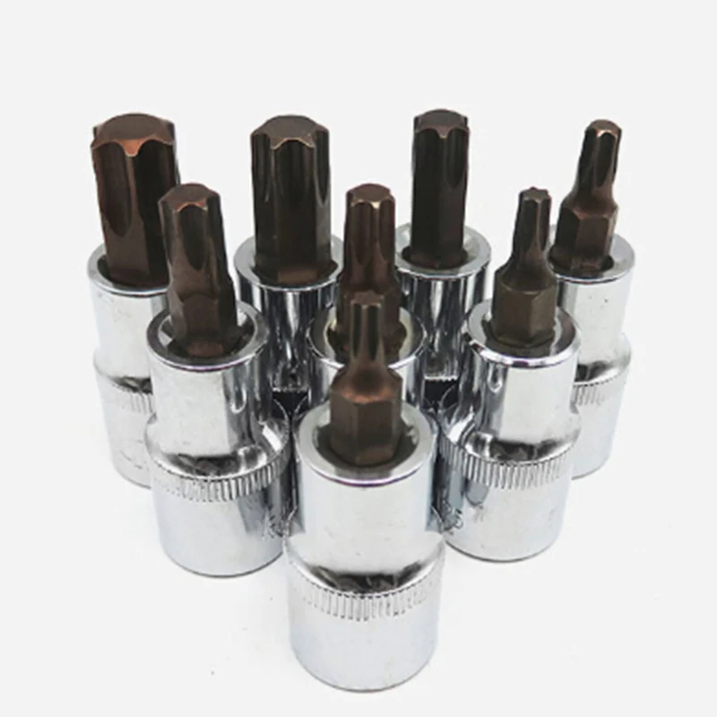 Chrome plating Corrosion Resistant Short Torx Lightweight Bit Socket 1/4\\\\\\'\\\\\\' Dr 37mm Practical Durable High quality
Chrome plating Corrosion Resistant Short Torx Lightweight Bit Socket 1/4\\\\\\'\\\\\\' Dr 37mm Practical Durable High quality