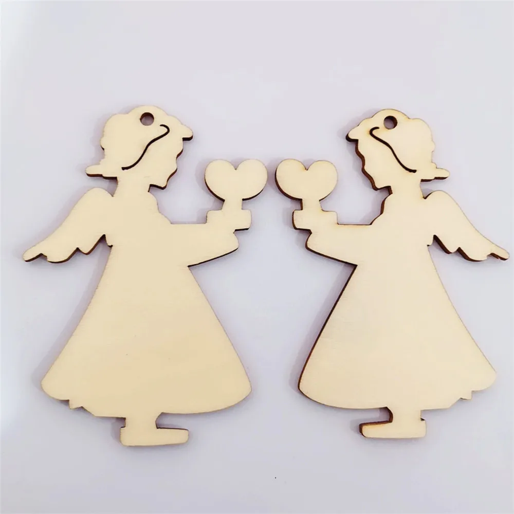 5pcs 100mm Natural DIY Wood Angels Girl Shapes Tags Pendants Birch Blank Christmas Decorations Gift DIY Crafts
5pcs 100mm Natural DIY Wood Angels Girl Shapes Tags Pendants Birch Blank Christmas Decorations Gift DIY Crafts